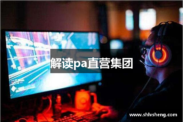 解读pa直营集团